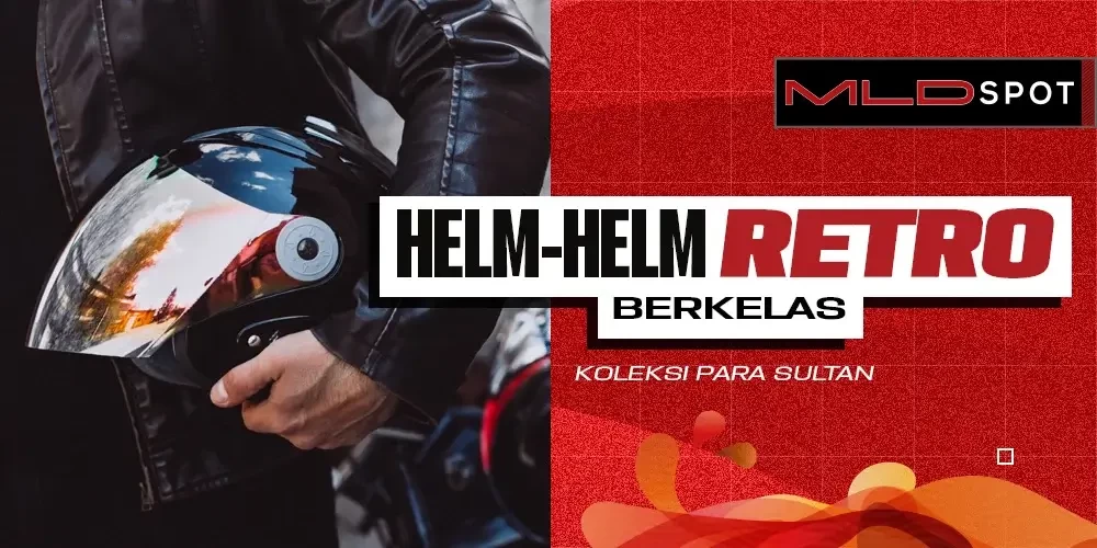 5 Helm Retro Harga Nampol, Kualitas Pol!